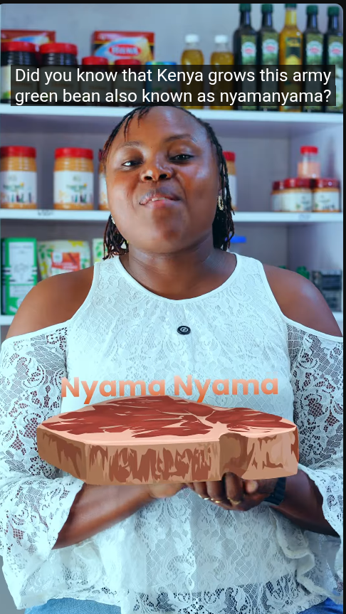 The bean called Nyama Nyama
